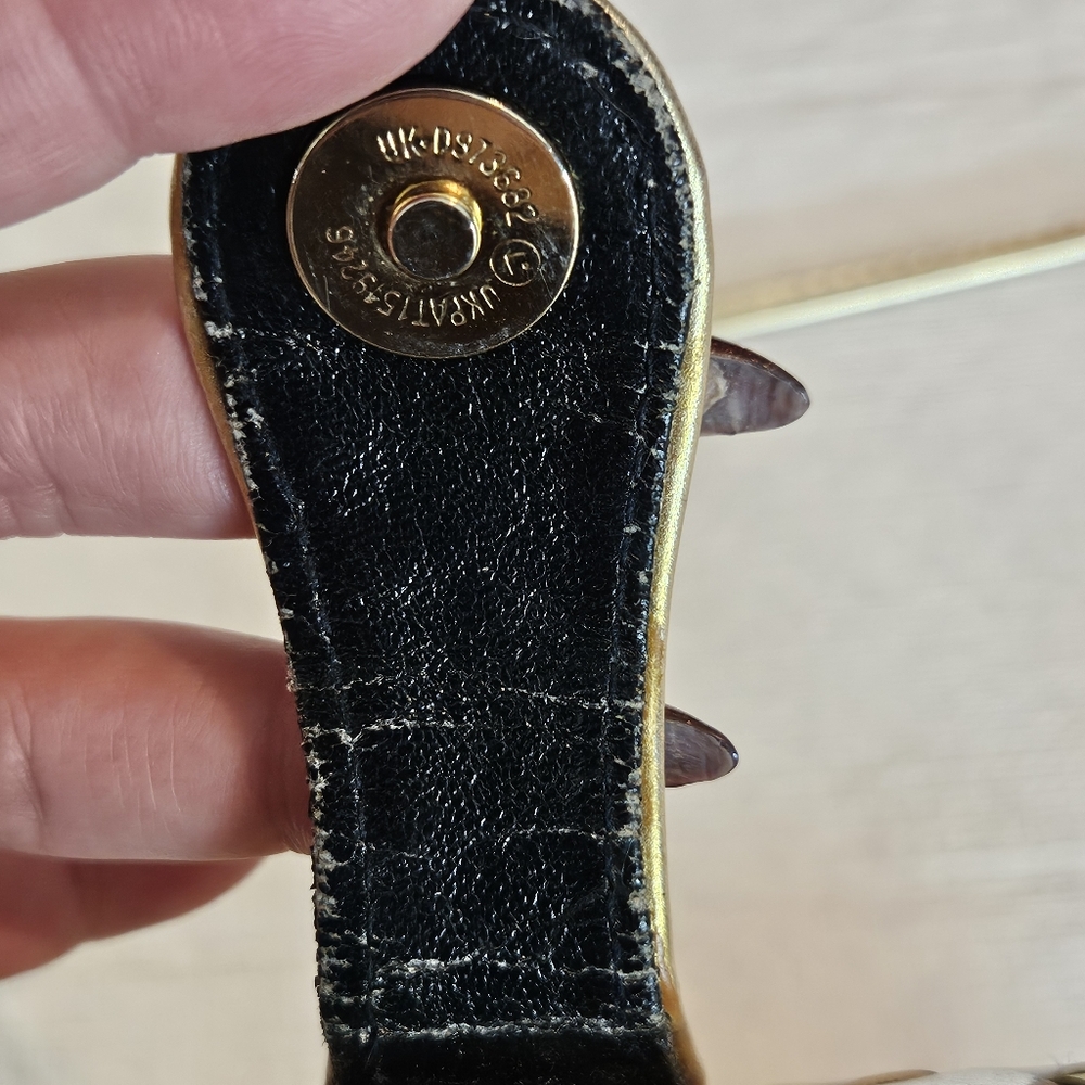 Panache Gold and Brown Woven Clutch - Picture 6 of 15